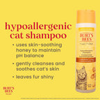 Hypoallergenic Cat Shampoo, Unscented, 10 Fl Oz, 2-Pk