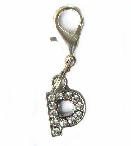 A-Z Crystal Letter Pet Charms
